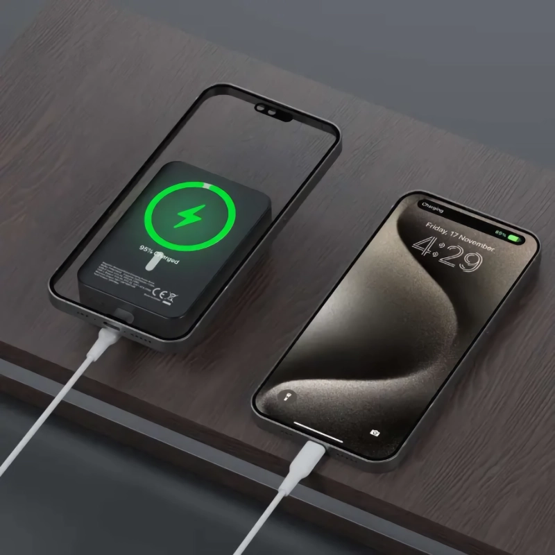 قیمت و خرید پاوربانک مگ سیف 15 وات 20000 میلی آمپر پاورولوژی مدل PP033